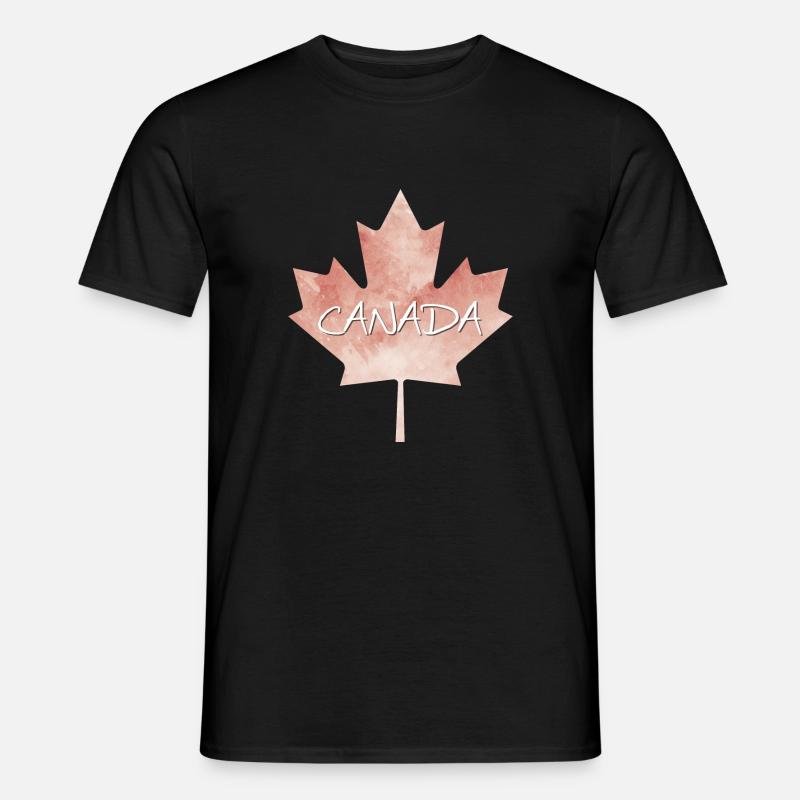 Maple Leaf Canada - Canada - Men's T-Shirt - black