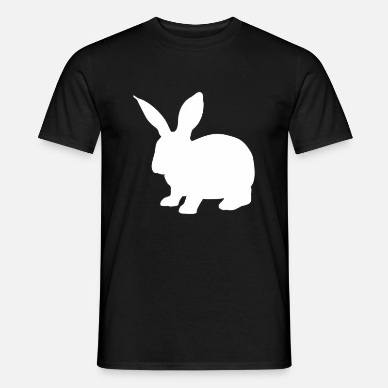 rabbit133 - Männer T-Shirt - Schwarz