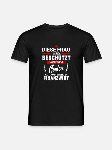 FINANZWIRT - Männer T-Shirt - Schwarz