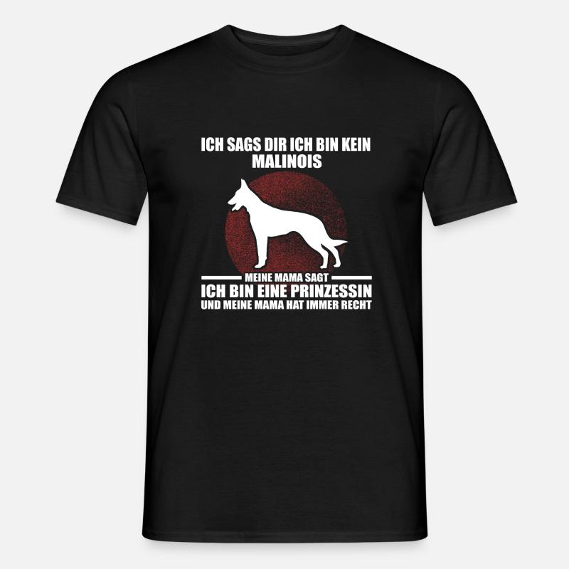 MALINOIS - Männer T-Shirt - Schwarz