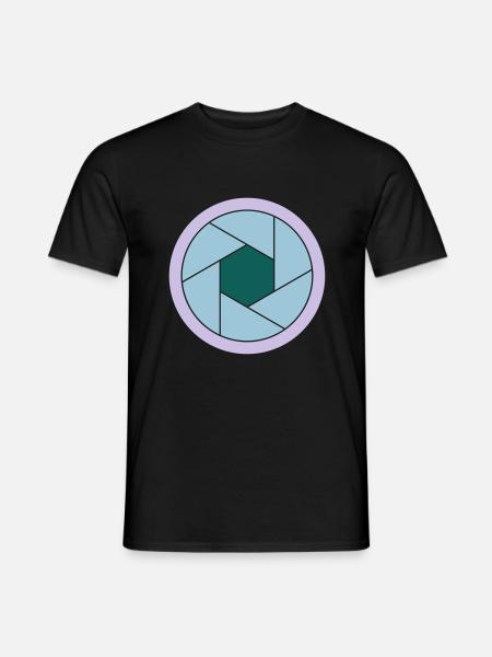 Blende - Männer T-Shirt - Schwarz