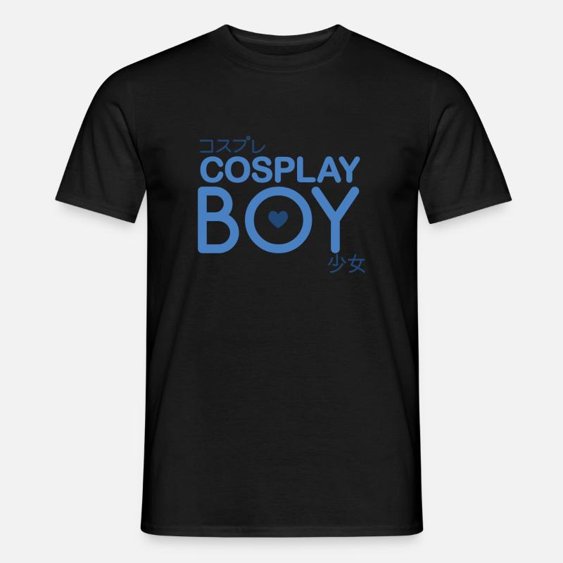 Cosplay Boy Geschenk - Männer T-Shirt - Schwarz