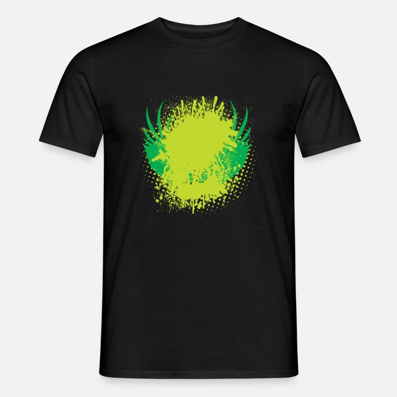 Vector background de - Männer T-Shirt - Schwarz
