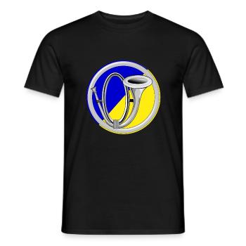 chasseurs alpins - T-shirt homme - noir - Devant - AI Model Male 178 light (178cm)