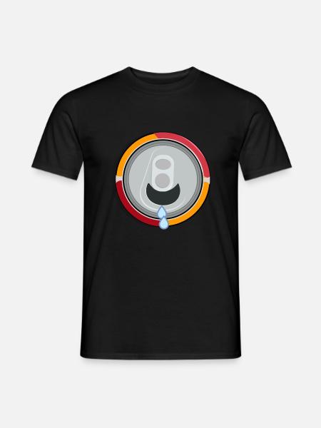 Cola Fanta Can - Men's T-Shirt - black