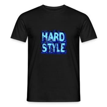 Hardstyle - T-shirt homme - noir - Devant - AI Model Male 178 light (178cm)