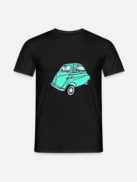 Isetta Rollermobil Motocoupé - Men's T-Shirt - black