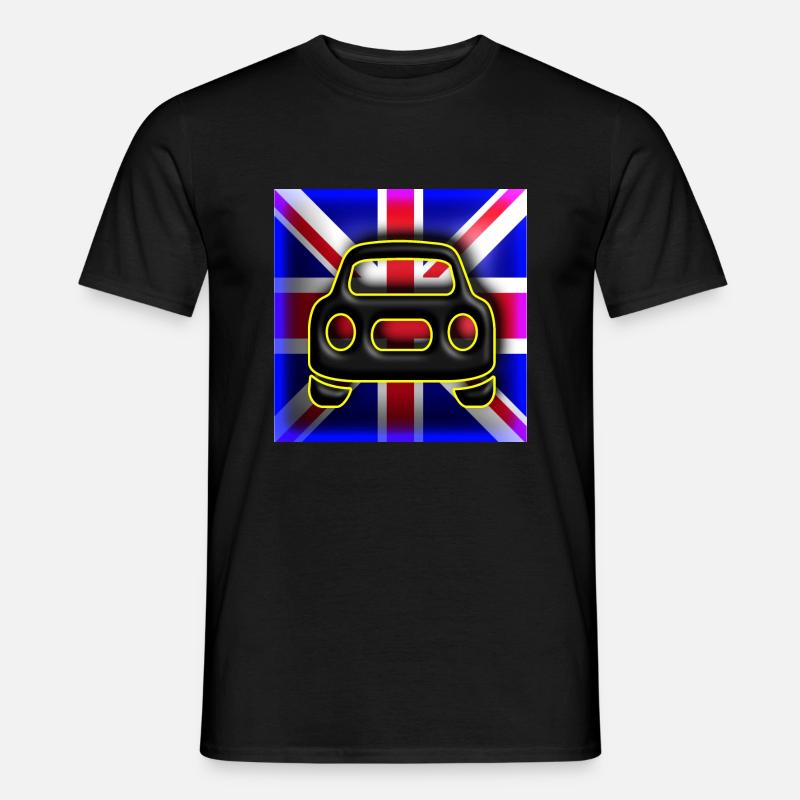 Union Jack Black Cab - Männer T-Shirt - Schwarz