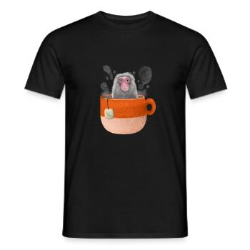 Bathtime - T-shirt homme - noir - Devant - AI Model Male 178 light (178cm)