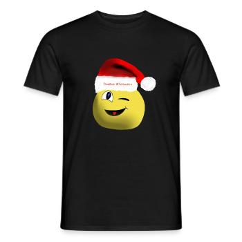 Joyeux noel - T-shirt homme - noir - Devant - AI Model Male 178 light (178cm)