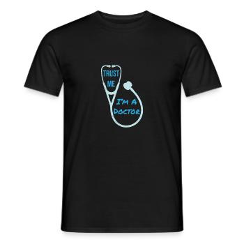 Arzt Trust me Im a doctor Lustige Geschenkidee - Männer T-Shirt - Schwarz - Vorne - AI Model Male 178 light (178cm)