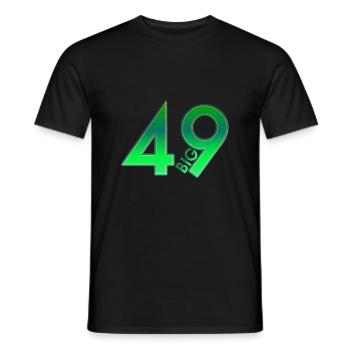 Big 49 - T-shirt homme - noir - Devant - AI Model Male 178 light (178cm)