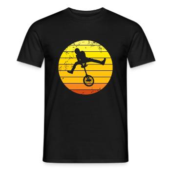 Monocycles cadeau - T-shirt homme - noir - Devant - AI Model Male 178 light (178cm)