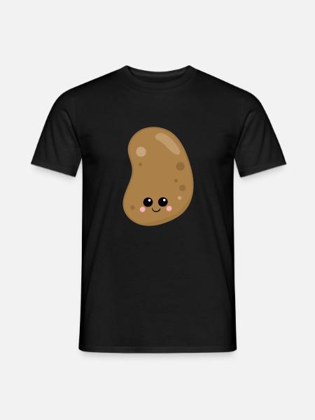 potato - Men's T-Shirt - black