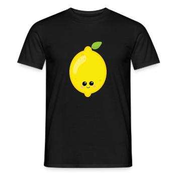citron - T-shirt homme - noir - Devant - AI Model Male 178 light (178cm)