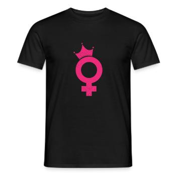Féministe en formation Idée cadeau drôle - T-shirt homme - noir - Devant - AI Model Male 178 light (178cm)