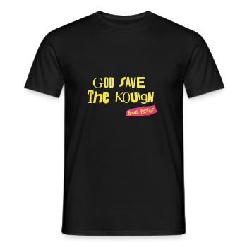 GOD SAVE KOUIGN AMANN Tshirt Breton - T-shirt homme - noir - Devant - AI Model Male 178 light (178cm)