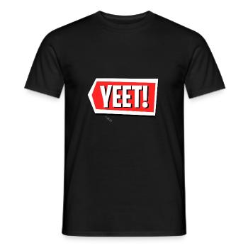 Ouais! - T-shirt homme - noir - Devant - AI Model Male 178 light (178cm)