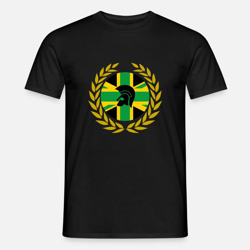 UNITY JAM SKA LAUREL DESIGN - Men’s T-shirt - black