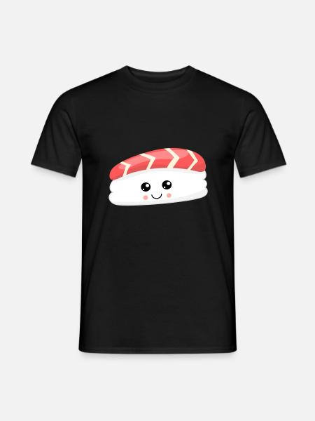 sushi - Men's T-Shirt - black