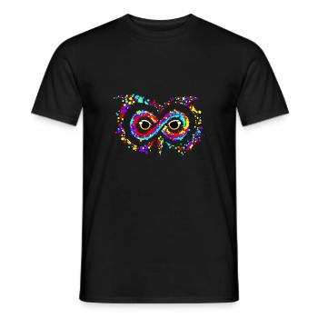 Unendlich besessen - Männer T-Shirt - Schwarz - Vorne - AI Model Male 178 light (178cm)