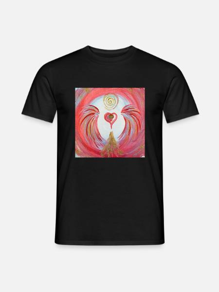 Herzengel der Sichtbarkeit - Männer T-Shirt - Schwarz