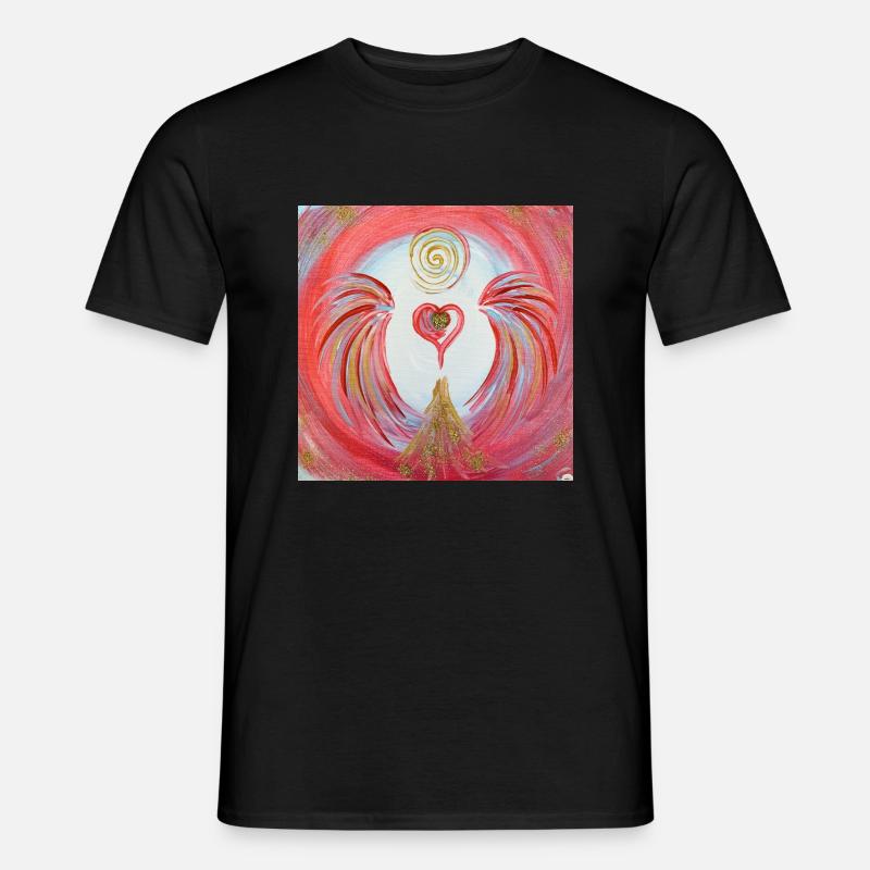 Herzengel der Sichtbarkeit - Männer T-Shirt - Schwarz