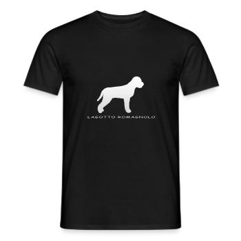 Lagotto Romagnolo - Men's T-Shirt - black - Front - AI Model Male 178 light (178cm)
