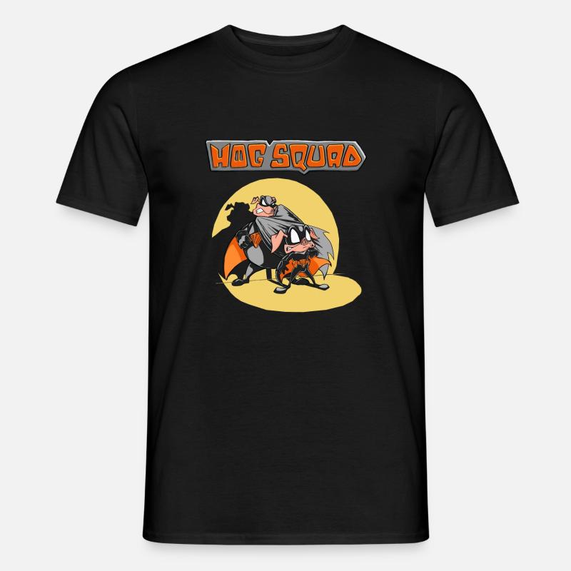 The Hog Squad - Männer T-Shirt - Schwarz