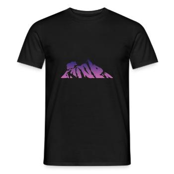 Idée cadeau de grimpeur Tibet Yak - T-shirt homme - noir - Devant - AI Model Male 178 light (178cm)