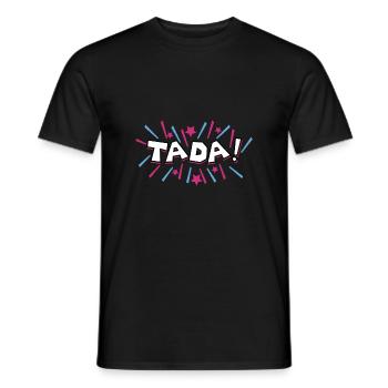Ta Da Zaubertrick Party Lustige Geschenkidee - Männer T-Shirt - Schwarz - Vorne - AI Model Male 178 light (178cm)