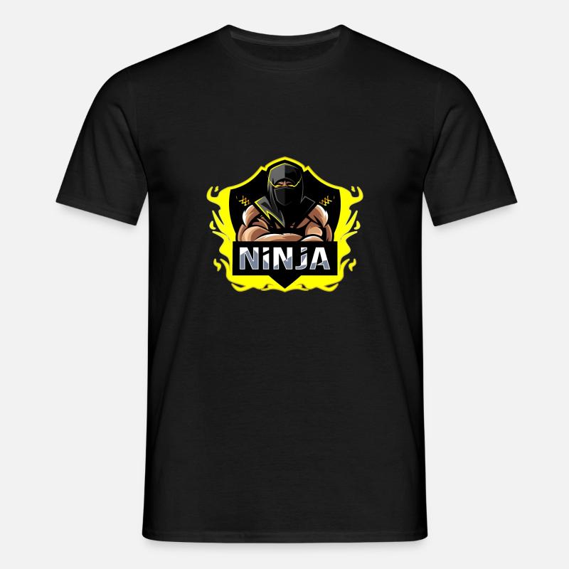 Ninja - T-shirt til herrer - sort