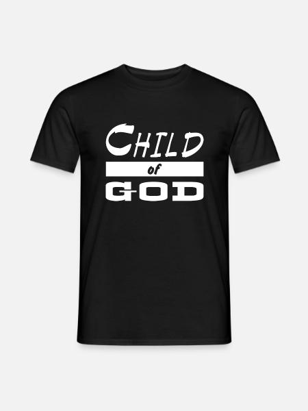 Jesus Christ Gott God - Mænd T-shirt - sort