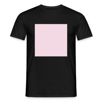 Pink, pink, dark pink (also customizable) - Men's T-Shirt - black - Front - AI Model Male 178 light (178cm)