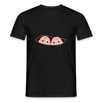 Twins Peak Future Twins Mom Idée cadeau - T-shirt homme - noir - Devant - AI Model Male 178 light (178cm)