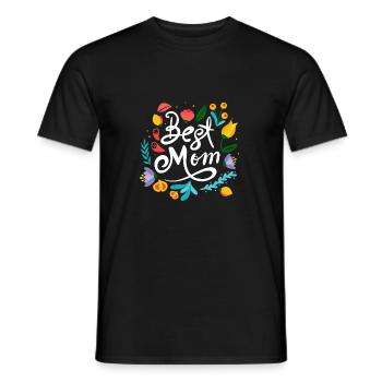 Best Mom Best Mom - Männer T-Shirt - Schwarz - Vorne - AI Model Male 178 light (178cm)