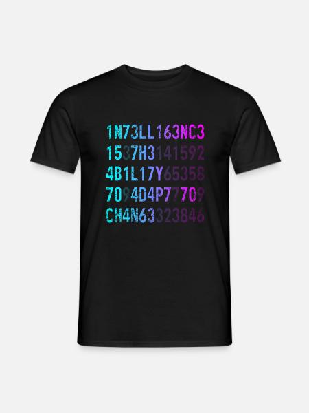 L’intelligence est la capacité de s’adapter au changement - T-shirt homme - noir
