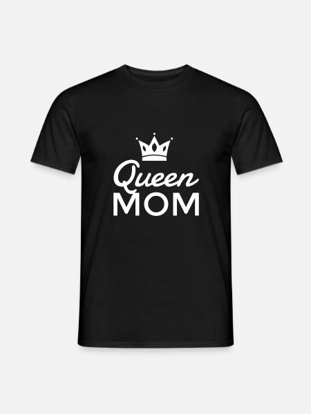 Queen Mom - Men's T-Shirt - black