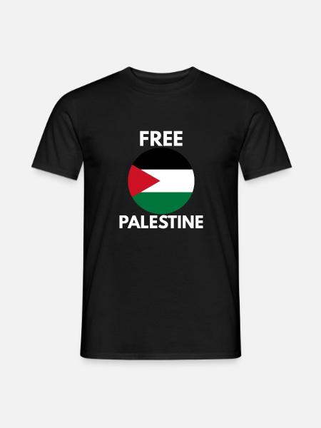 Libérer la Palestine - T-shirt homme - noir