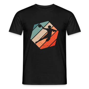 Handballer Handball Kinder Handballspielen Jungs M - Männer T-Shirt - Schwarz - Vorne - AI Model Male 178 light (178cm)
