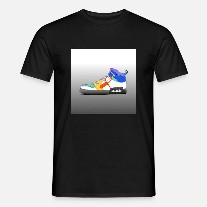 Sneaker - NFT Design - Männer T-Shirt - Schwarz