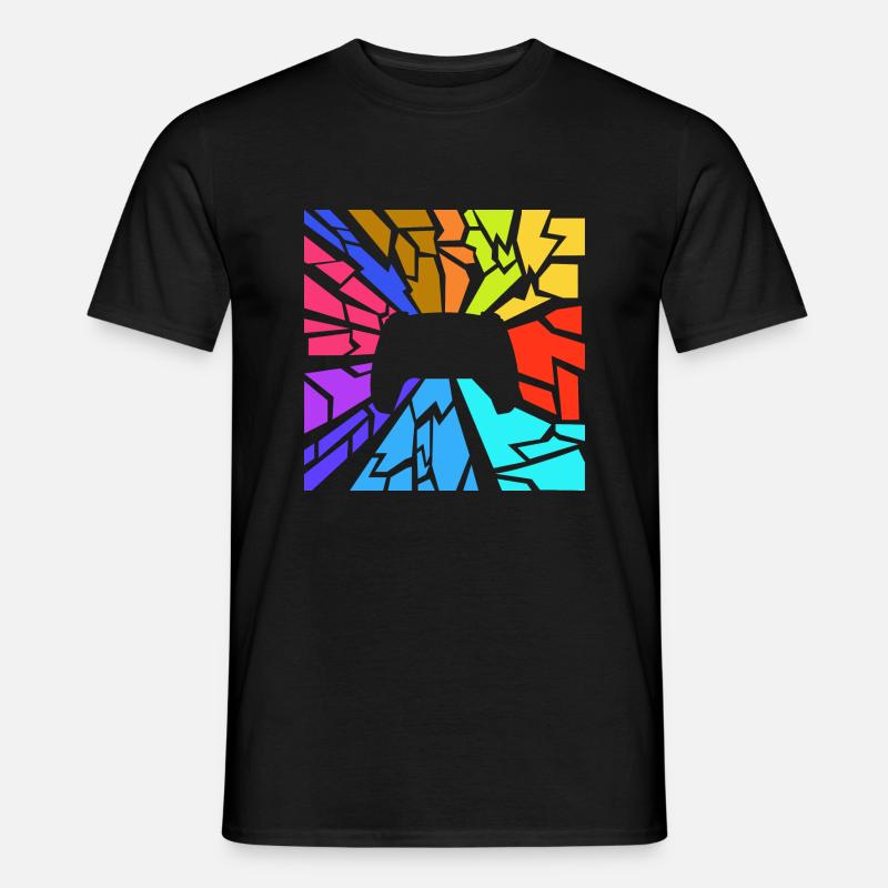 Controller - Männer T-Shirt - Schwarz