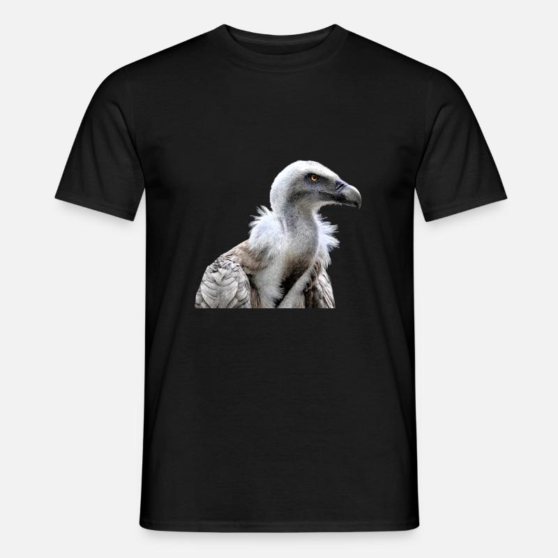 Geier - Männer T-Shirt - Schwarz