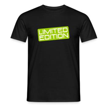 Limited Edition - Single Piece - Limited Quantity - Men's T-Shirt - black - Front - AI Model Male 178 light (178cm)