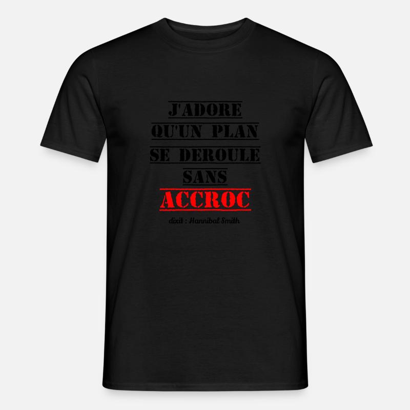 tous risque !! - T-shirt homme - noir