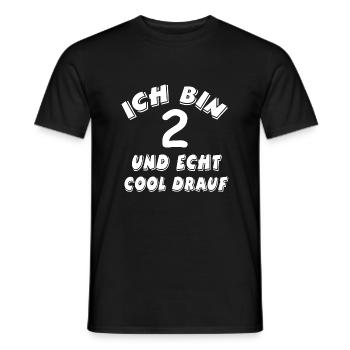 Geburtstag - Männer T-Shirt - Schwarz - Vorne - AI Model Male 178 light (178cm)
