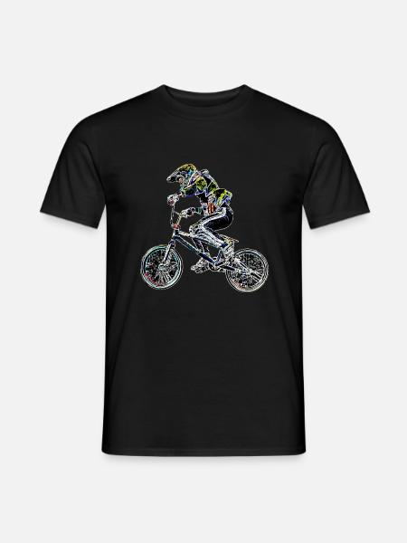 bmx - Men's T-Shirt - black