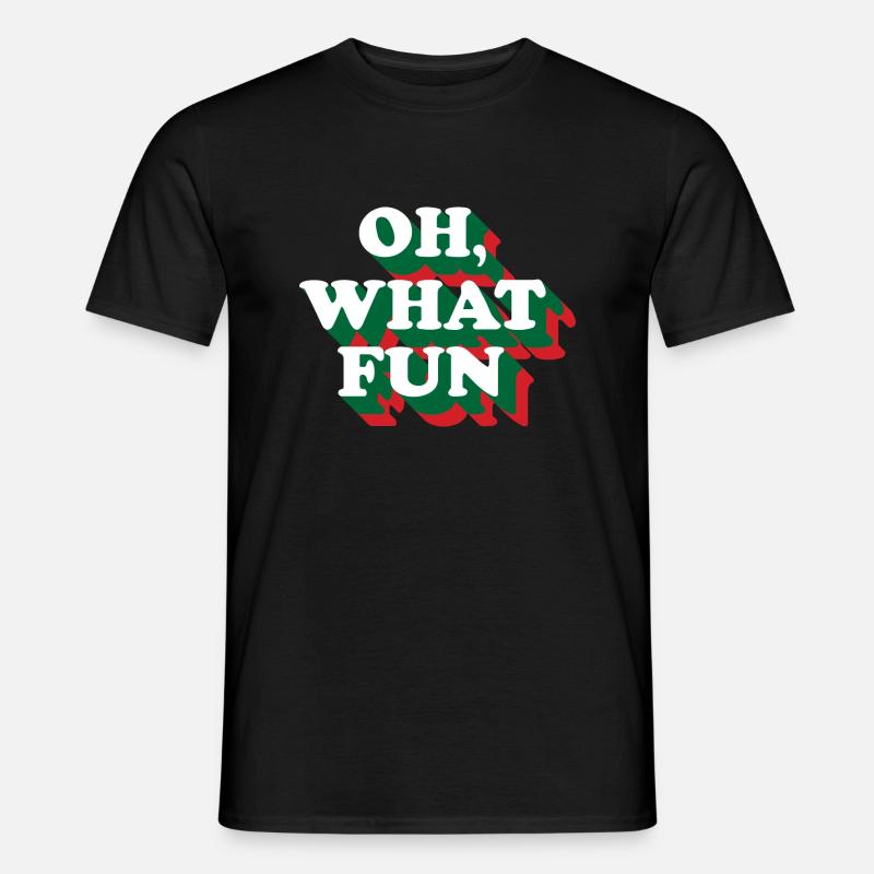 FUN - Männer T-Shirt - Schwarz