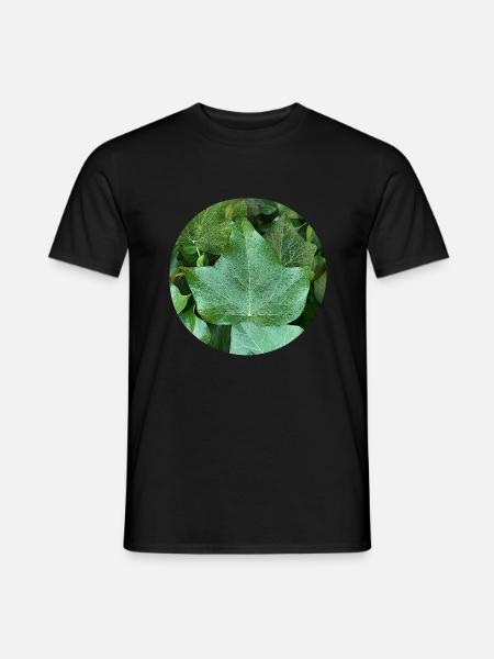 Efeu - Männer T-Shirt - Schwarz