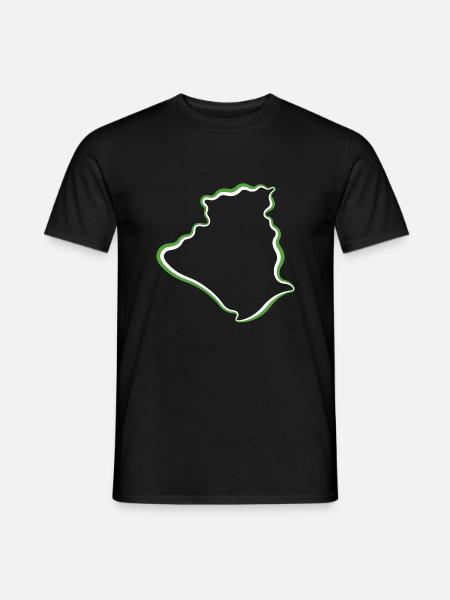 Algeria - Men's T-Shirt - black
